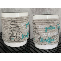 Stickserie - ITH Mug Wrap Tassen Manschette